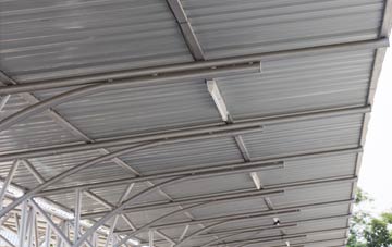 installing Three Ashes metal roofing